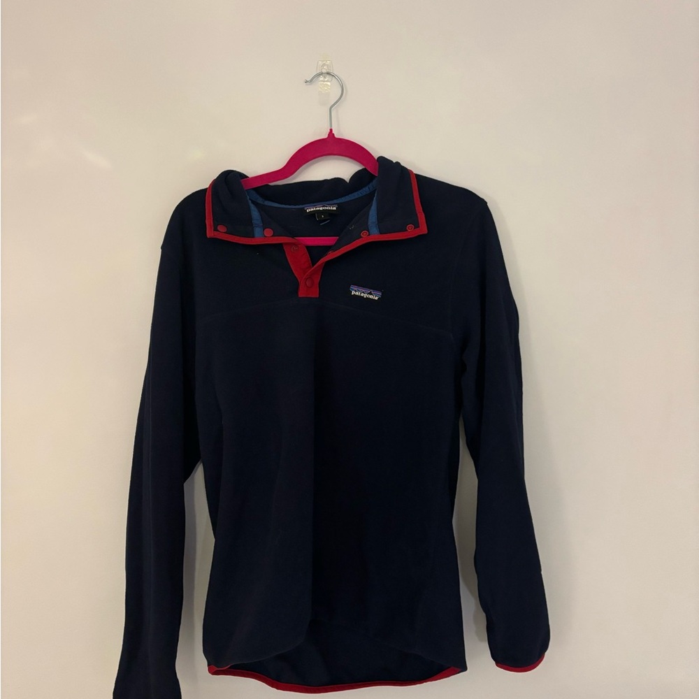 Patagonia Women's navy quarter-snap